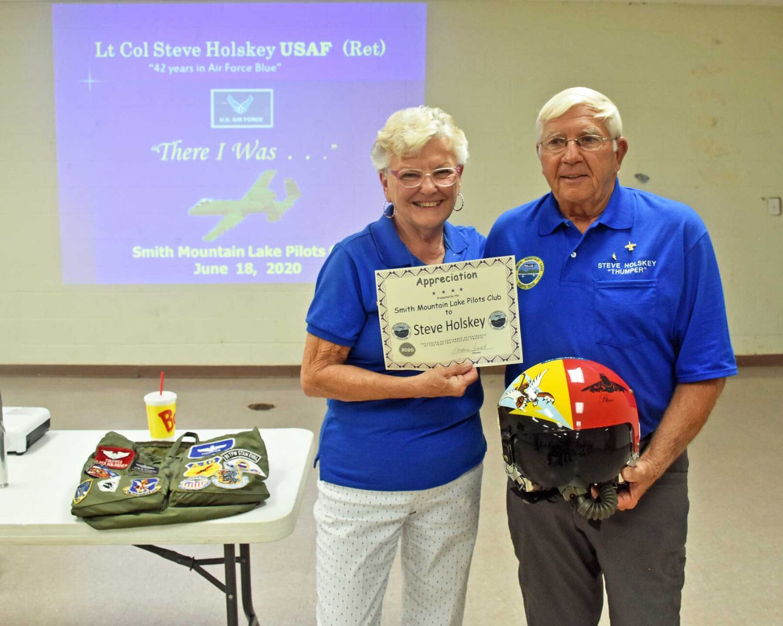Aviator recounts experiences